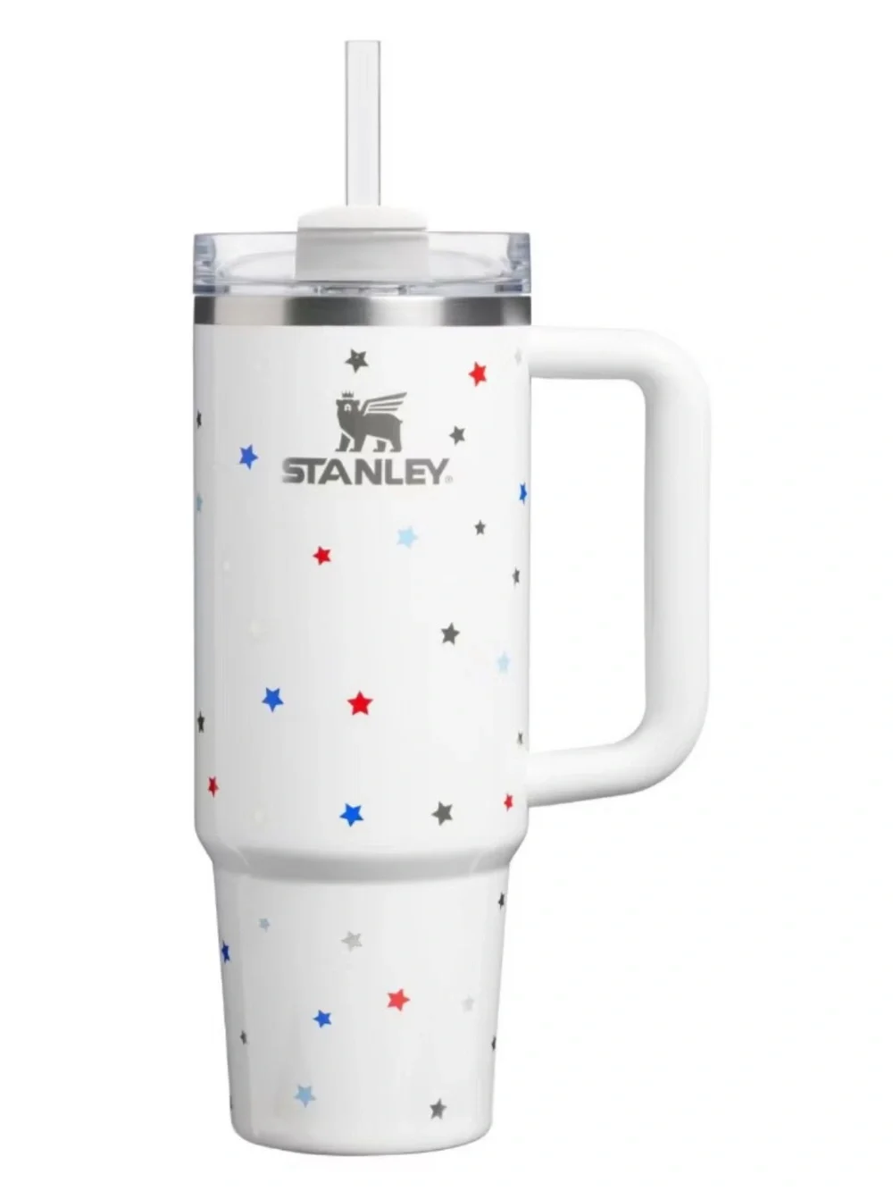 Stanley 30 oz Stainless Steel H2.0 FlowState Quencher Tumbler Starry Sparkle